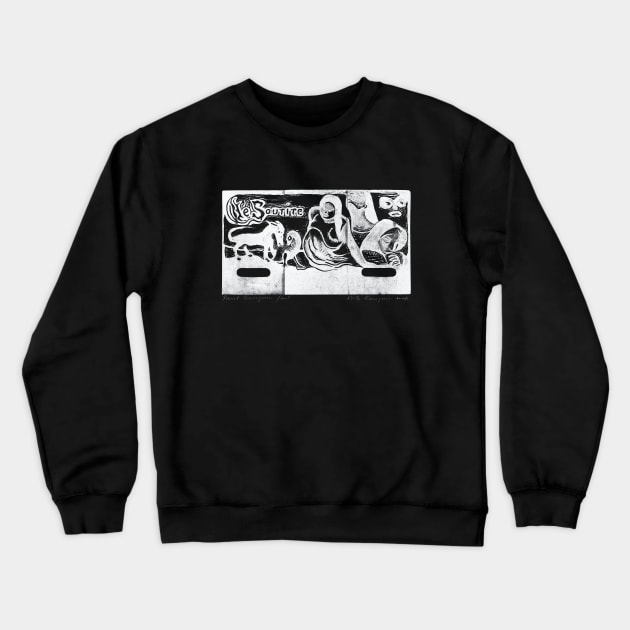 Le Soutite Gauguin Crewneck Sweatshirt by Museum Pop Art